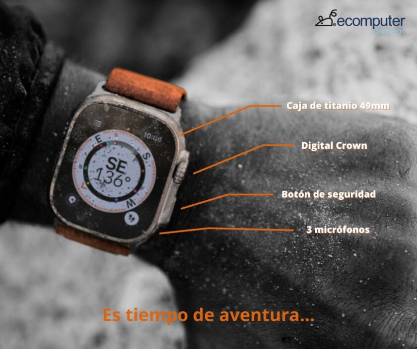 Apple Watch Ultra. Análisis completo de esta bestia. Apple Santiago de Compostela.